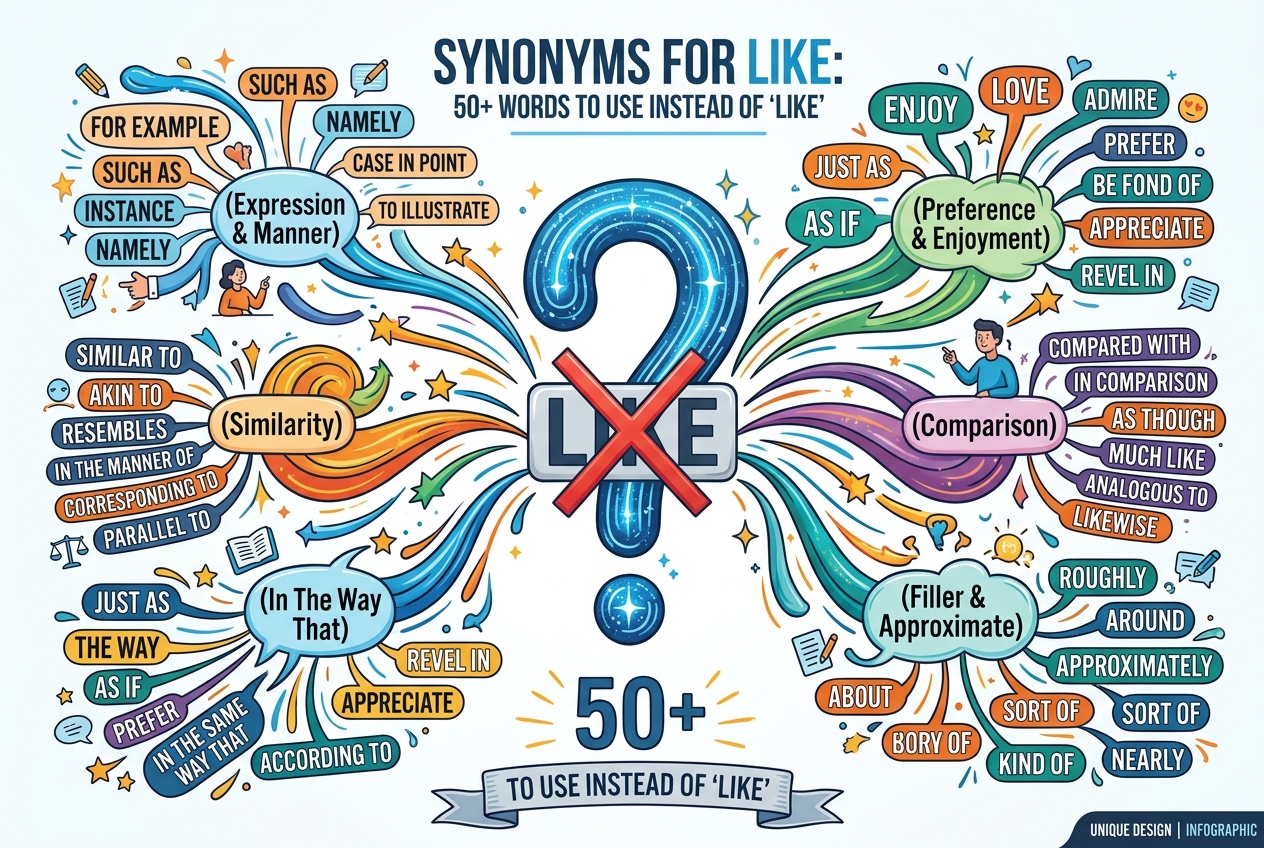 synonyms for like