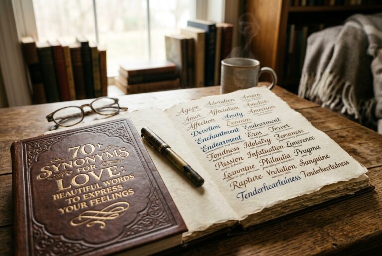 synonyms for love