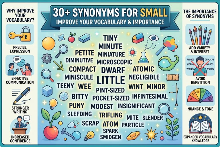 synonyms for small