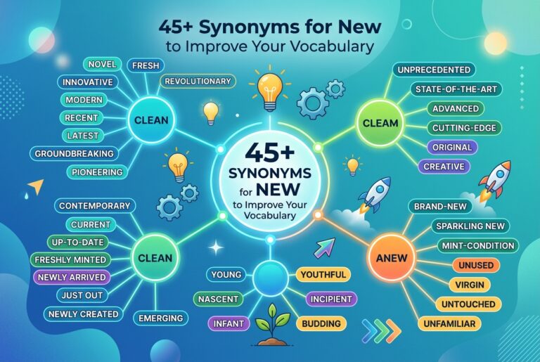 synonyms for new